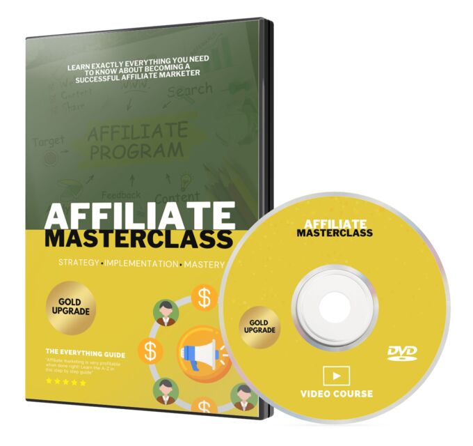 eCover representing Affiliate Masterclass Video Upgrade  with 