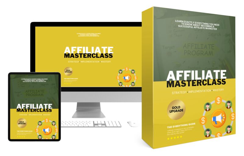 eCover representing Affiliate Masterclass Video Upgrade  with 