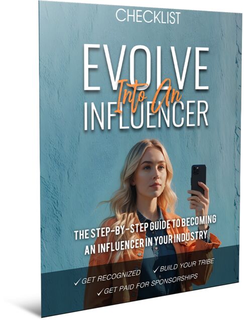 eCover representing Evolve Into An Influencer  with 