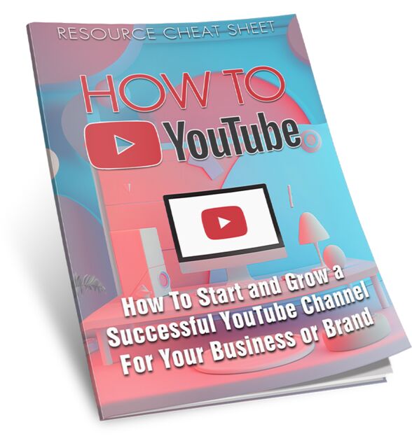 eCover representing How To YouTube eBooks & Reports with Master Resell Rights