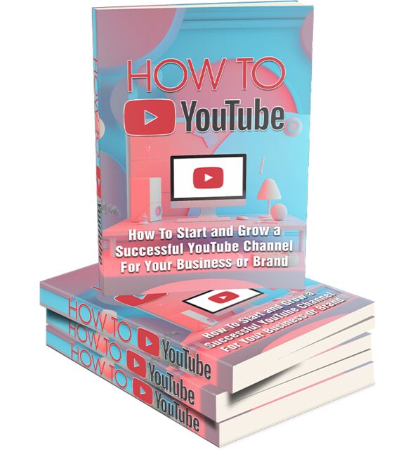 eCover representing How To YouTube eBooks & Reports with 