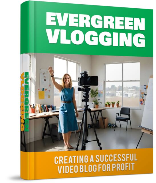 eCover representing Evergreen Vlogging  with 