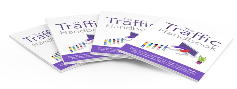 eCover representing The Traffic Handbook eBooks & Reports with Master Resell Rights