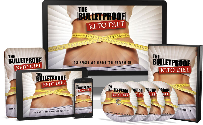 eCover representing The Bulletproof Keto Diet Video Upgrade Videos, Tutorials & Courses with Master Resell Rights