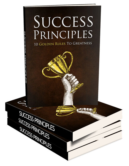 eCover representing Success Principles eBooks & Reports with Master Resell Rights