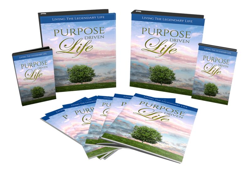 eCover representing Purpose Driven Life Video Upgrade Videos, Tutorials & Courses with Master Resell Rights