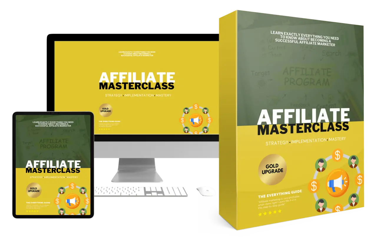 Affiliate Masterclass Video Upgrade